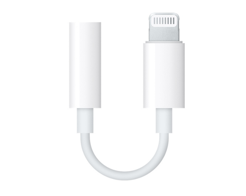 Apple Lightning till 3,5 mm-adapter för hörlurar