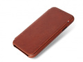 Decoded - Slim Leather Wallet Case för iPhone XS Max -Brun