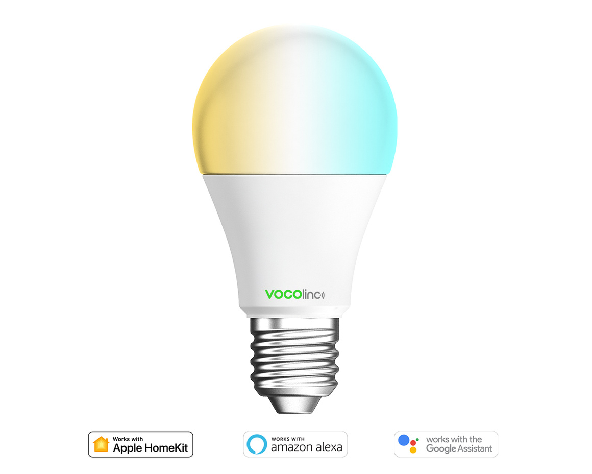 Vocolinc - White E27 LED WiFi Bulb Tunable White