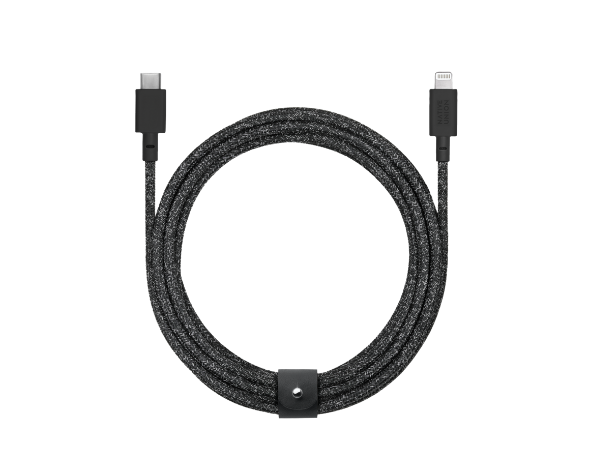 Native Union Belt Cable XL USB-C - Lightning 3m Cosmos