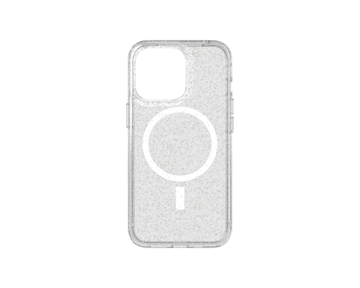 Tech21 Evo Sparkle w/MagSafe - Silver för iPhone 13 Pro