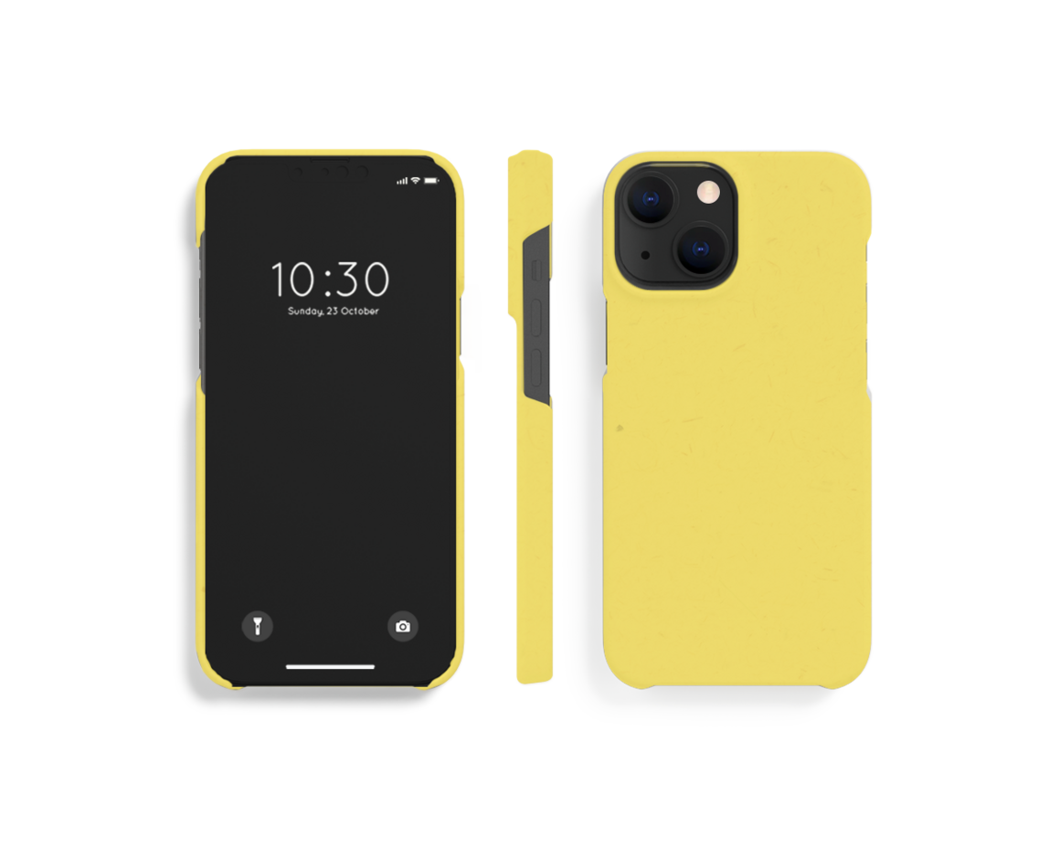 Agood case för iPhone 13 mini Neon Yellow