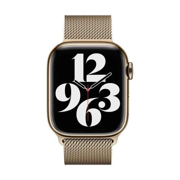 Apple Watch Armband Guld Milanese Loop
