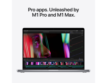 MacBook Pro 16 (2021) M1 Pro 10-Core CPU, 16-Core GPU/16GB/1TB SSD - Rymdgrå