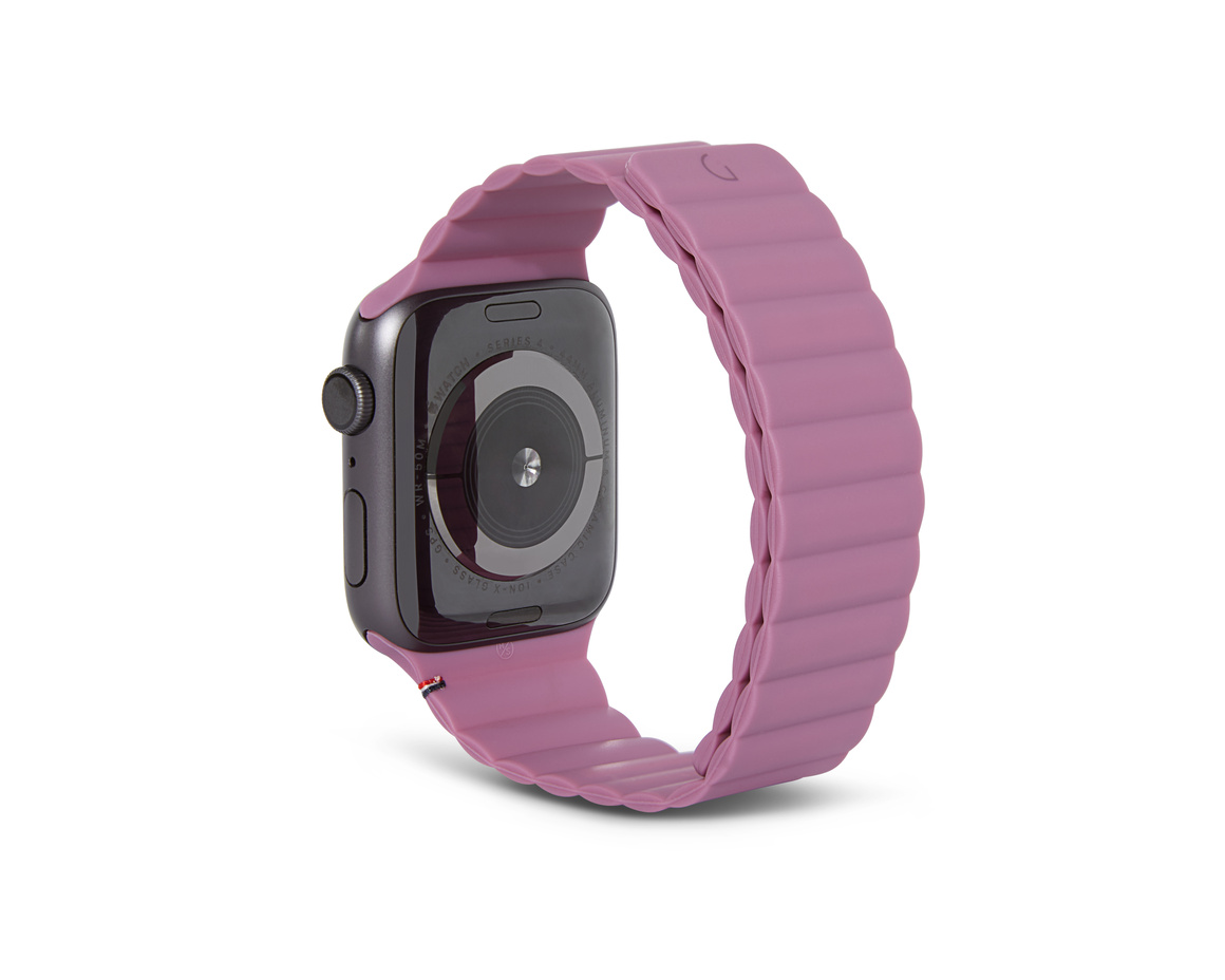 Decoded Silicone Magnetic Traction Strap Lite 42/44/45mm Mauve