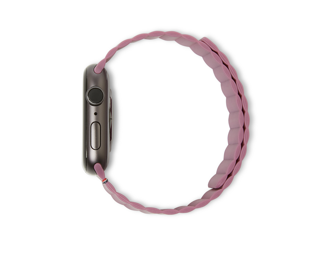 Decoded Silicone Magnetic Traction Strap Lite 42/44/45mm Mauve