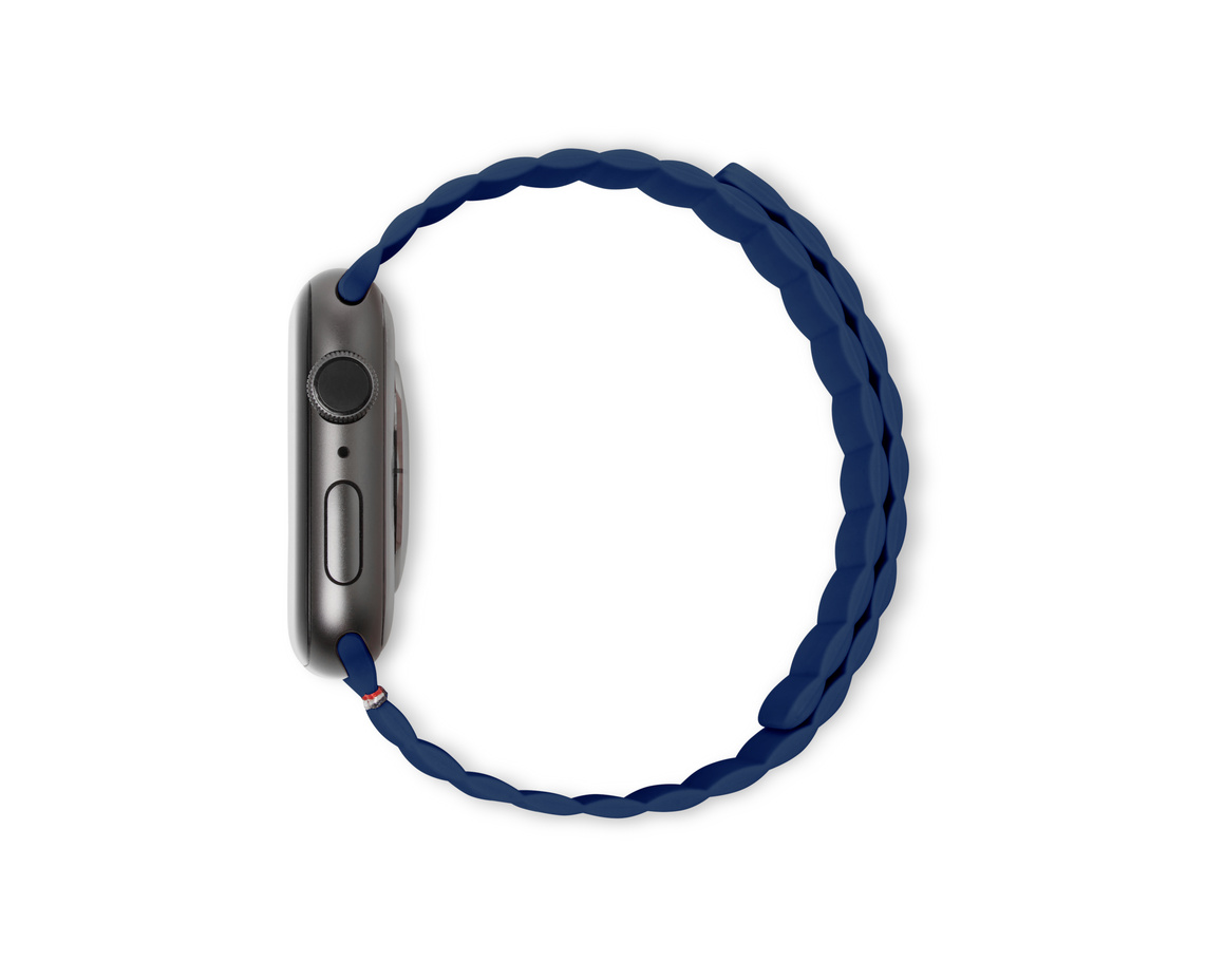 Decoded Silicone Magnetic Traction Strap Lite 42/44/45mm Matte Navy
