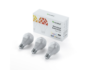 Nanoleaf Essentials Smart E27 Light Bulb 3 Pack