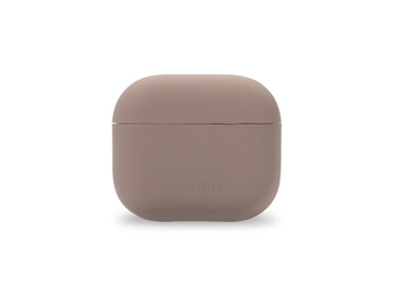 Decoded Silicone Aircase Lite för AirPods 3rd Gen Dark Taupe