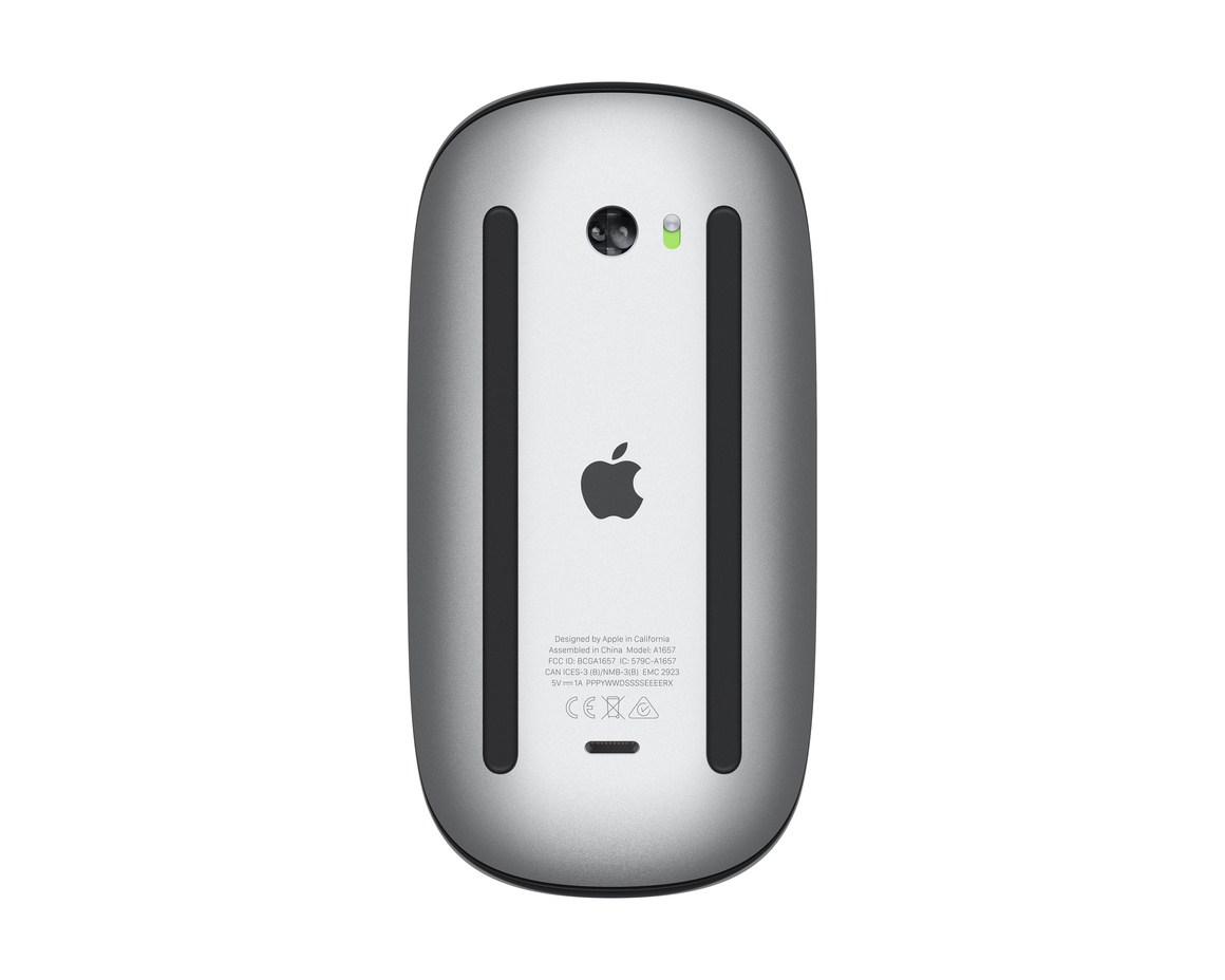 Apple Magic Mouse - Svart Multi-Touch-yta