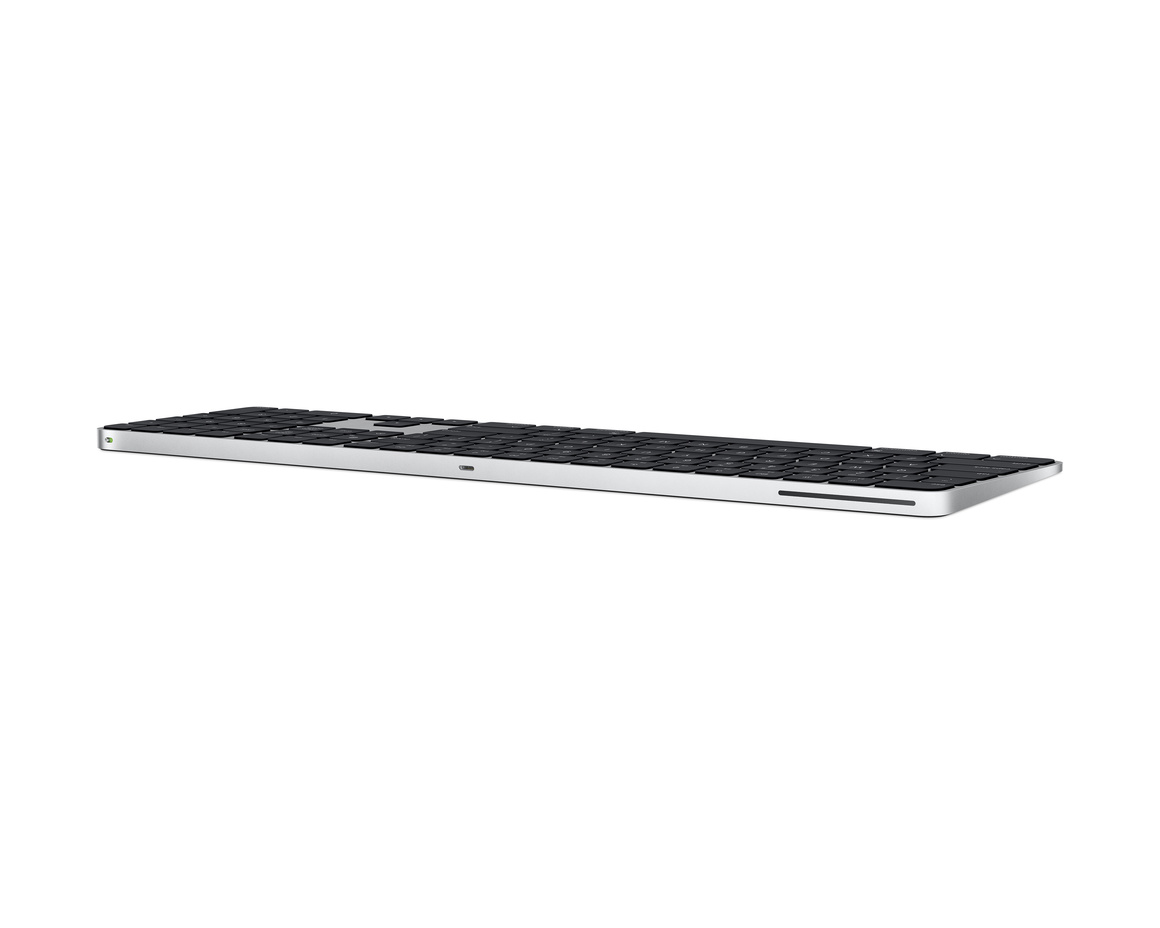 Apple Magic Keyboard Touch ID och Numerisk del för Mac modeller med Apple Silicon - Svarta Tangenter