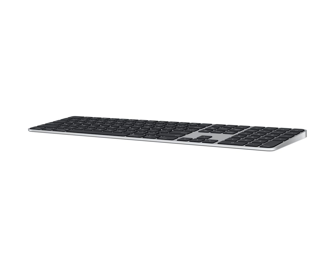 Apple Magic Keyboard Touch ID och Numerisk del för Mac modeller med Apple Silicon - Svarta Tangenter