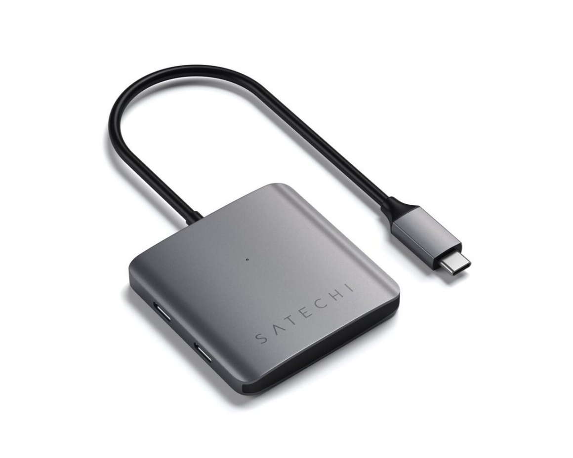 Satechi Aluminum 4-Portars USB-C-Hubb