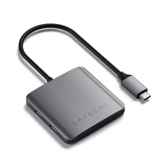 Satechi Aluminum 4-Portars USB-C-Hubb