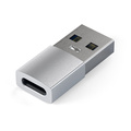 Satechi USB-A Till USB-C Adapter Silver