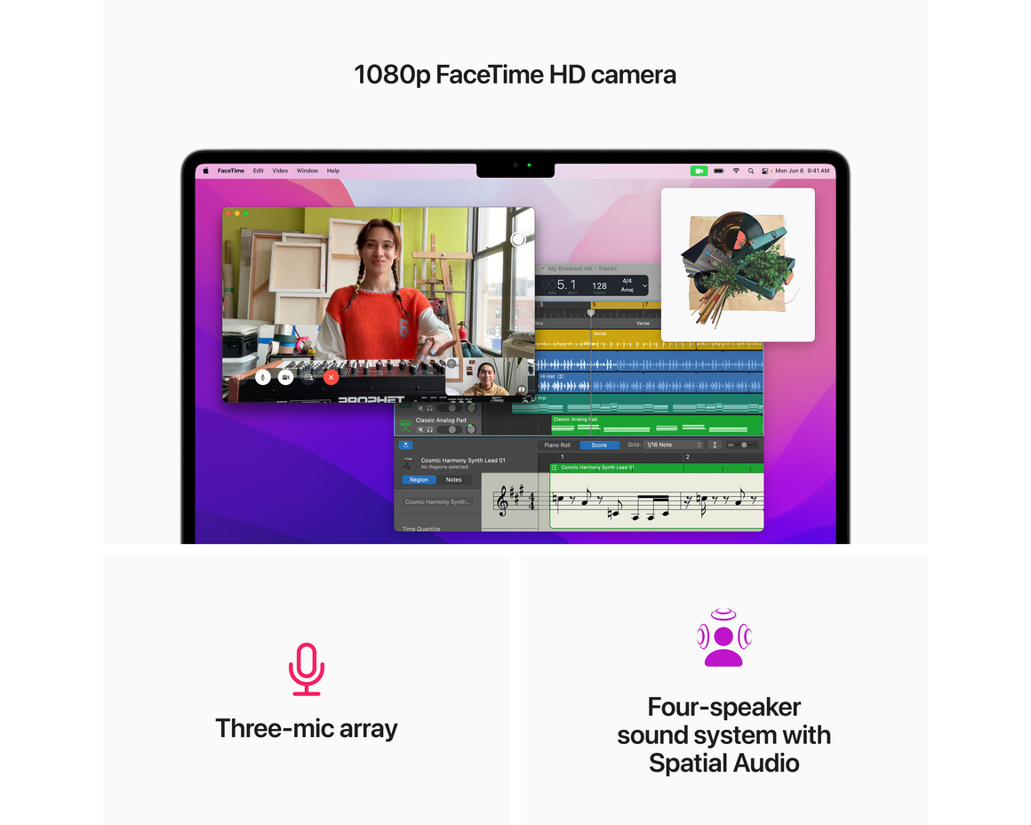 MacBook Air 13 M2 8-Core CPU, 10-Core GPU/24GB/1TB SSD - Midnatt - 70W