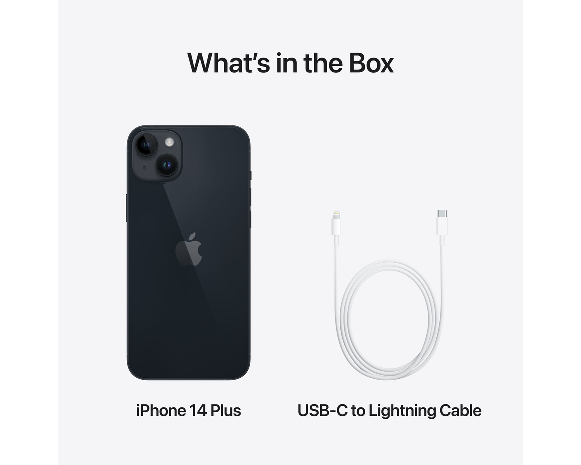 iPhone 14 Plus Midnatt 512 GB