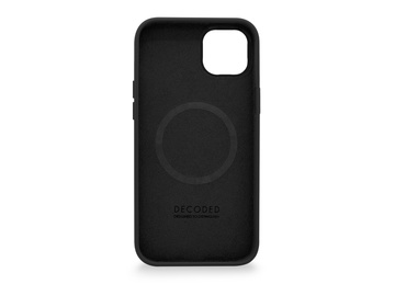 Decoded AntiMicrobial Silicone Backcover iPhone 14 Charcoal