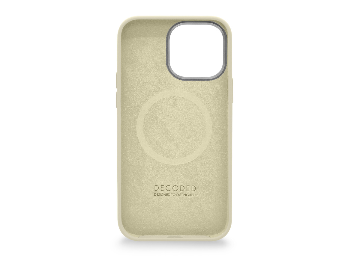 Decoded AntiMicrobial Silicone Backcover iPhone 14 Pro Sweet Corn