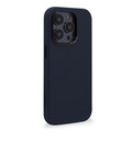 Decoded Leather Backcover iPhone 14 Pro Navy