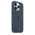 Apple iPhone 14 Pro Max Silikonskal med MagSafe Stormblå