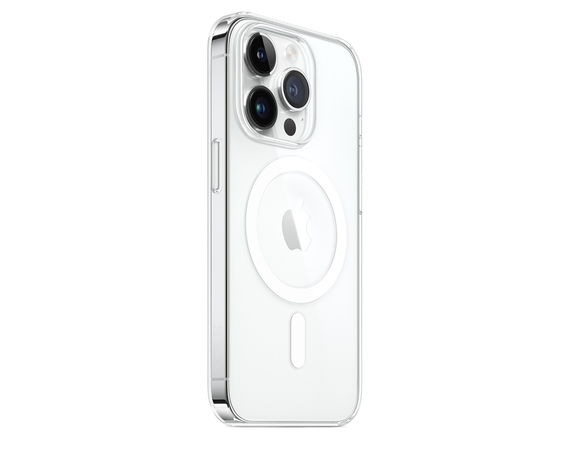 Apple iPhone 14 Pro Transparent skal med MagSafe