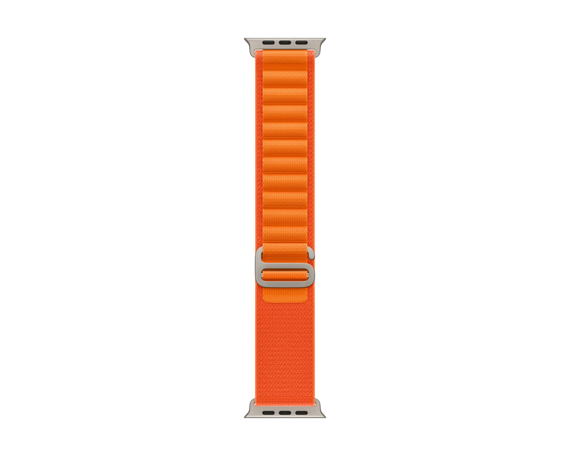 Apple Watch 49mm Bergsloop Orange Large