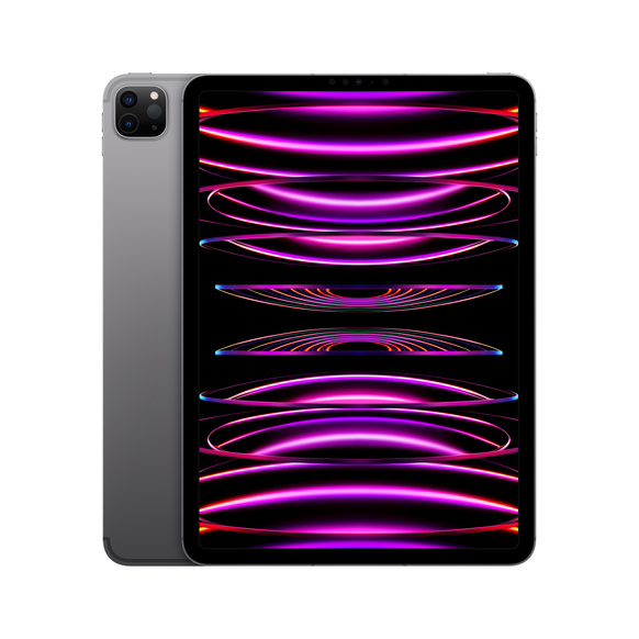 Apple iPad Pro (2022) 11 tum Rymdgrå 128 GB Wi-Fi + Cellular