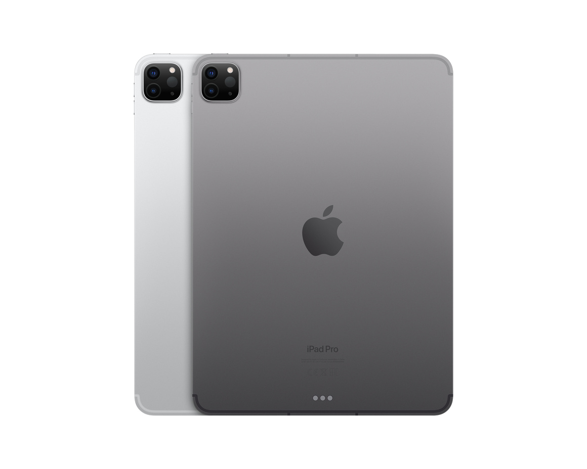 Apple iPad Pro (2022) 12,9 tum Rymdgrå 128 GB Wi-Fi + Cellular