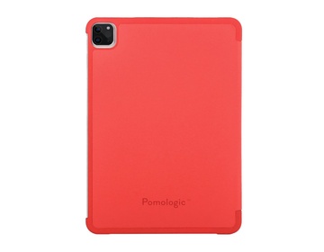 Pomologic Book Case för iPad Pro 12,9 4th/5th Gen Röd