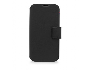 Decoded Leather Wallet Case för iPhone Plus 14 Svart