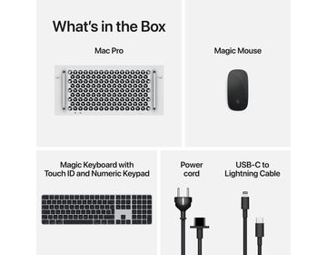 Mac Pro Rack M2 Ultra 24-Core CPU, 60-Core GPU/64GB/1TB SSD