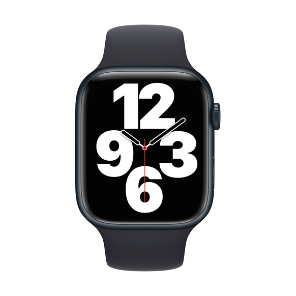 Apple Watch Sportband Midnatt 45mm