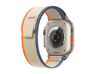Apple Watch Ultra 2 med Terrängloop Orange/beige S/M