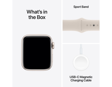 Apple Watch SE 2023 Stärnglans 40mm GPS S/M