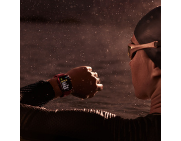 Apple Watch Series 9 Aluminium med Sportloop Rosa 45mm GPS