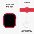 Apple Watch Series 9 Aluminiumboett (PRODUCT)RED 41mm GPS M/L