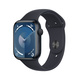 Apple Watch Series 9 Aluminiumboett Midnatt 45mm GPS M/L