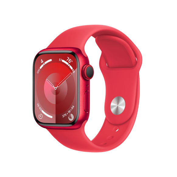Apple Watch Series 9 Aluminiumboett (PRODUCT)RED 41mm GPS + Cellular M/L