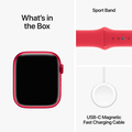 Apple Watch Series 9 Aluminiumboett (PRODUCT)RED 45mm GPS + Cellular M/L