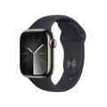 Apple Watch Series 9 Rostfri Stålboett Grafit 41mm S/M