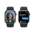 Apple Watch Series 9 Rostfri Stålboett Grafit 41mm S/M