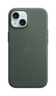 Apple iPhone 15 FineWoven-skal med MagSafe Vintergrön