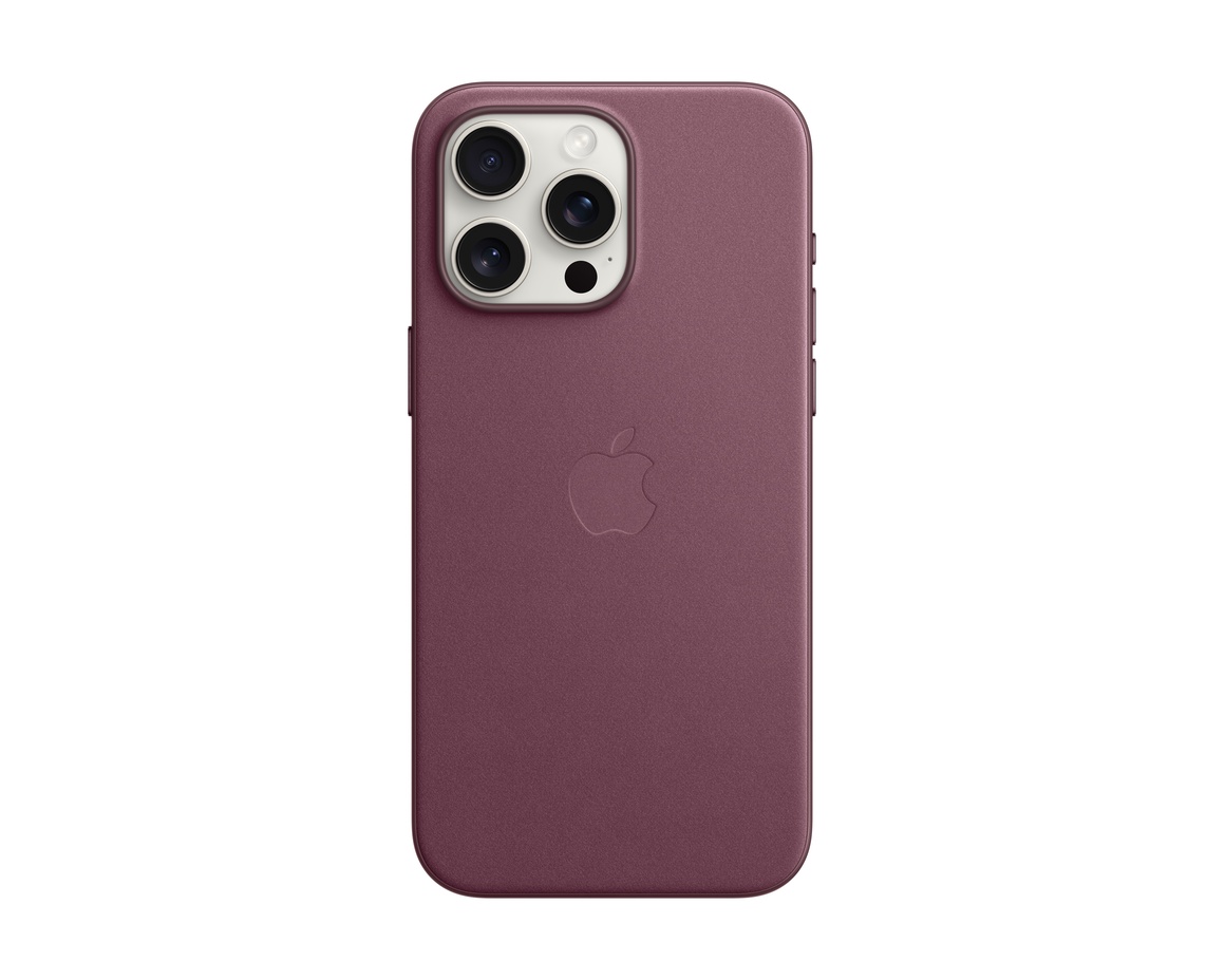 Apple iPhone 15 Pro Max FineWoven-skal med MagSafe Mullbär