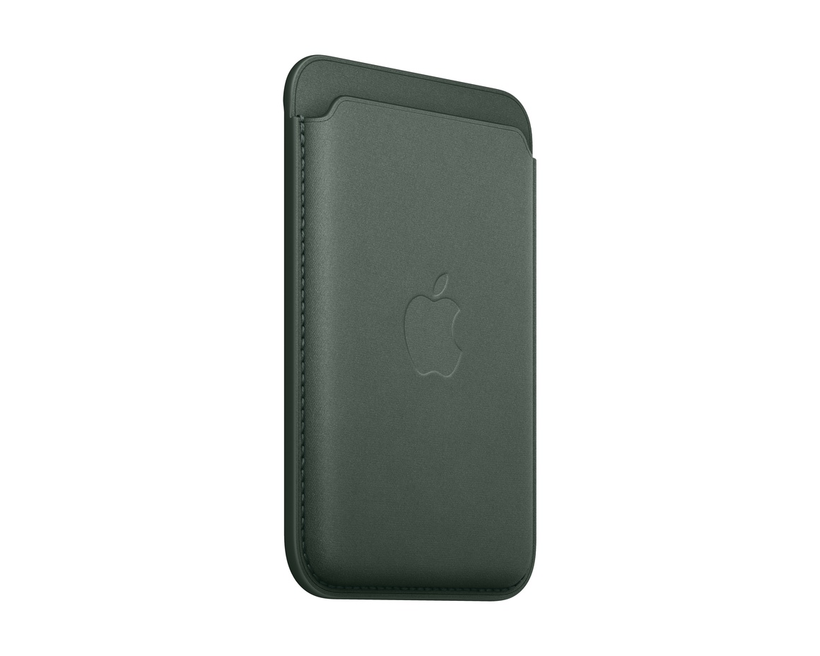 Apple iPhone FineWoven-plånbok med MagSafe Vintergrön