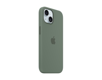Apple iPhone 15 Silikonskal med MagSafe Cypress