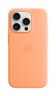 Apple iPhone 15 Pro Silikonskal med MagSafe Apelsinsorbet Apple iPhone 15 Pro Silikonskal med MagSafe Apelsinsorbet