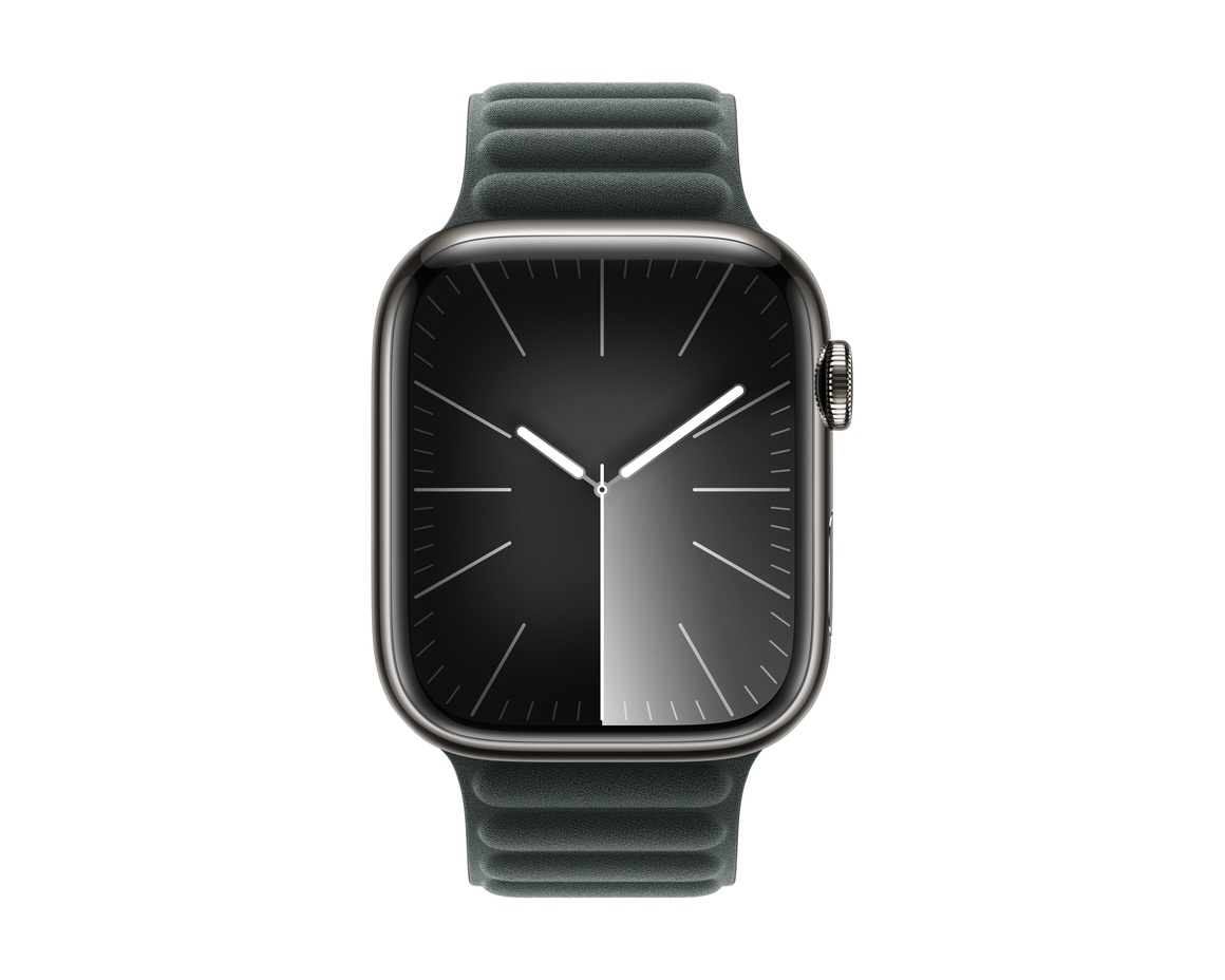 Apple Watch Magnetlänk Vintergrön 45mm S/M