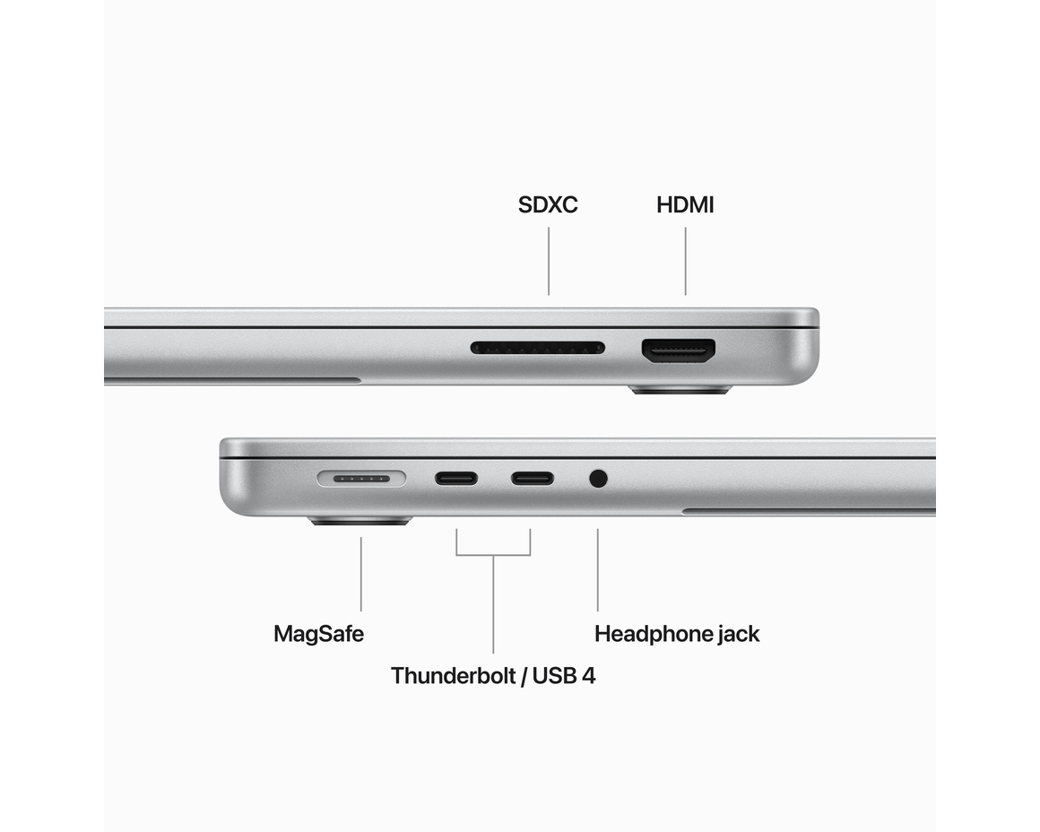 MacBook Pro 14 M3 8‑core CPU, 10‑core GPU/8GB/512GB SSD Silver