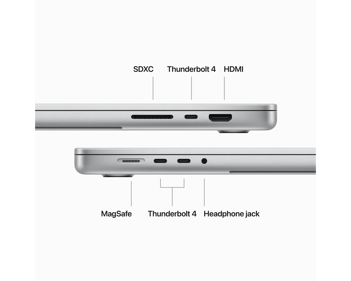 MacBook Pro 16 M3 Pro 12-core CPU, 18-core GPU/18GB/512GB SSD Silver